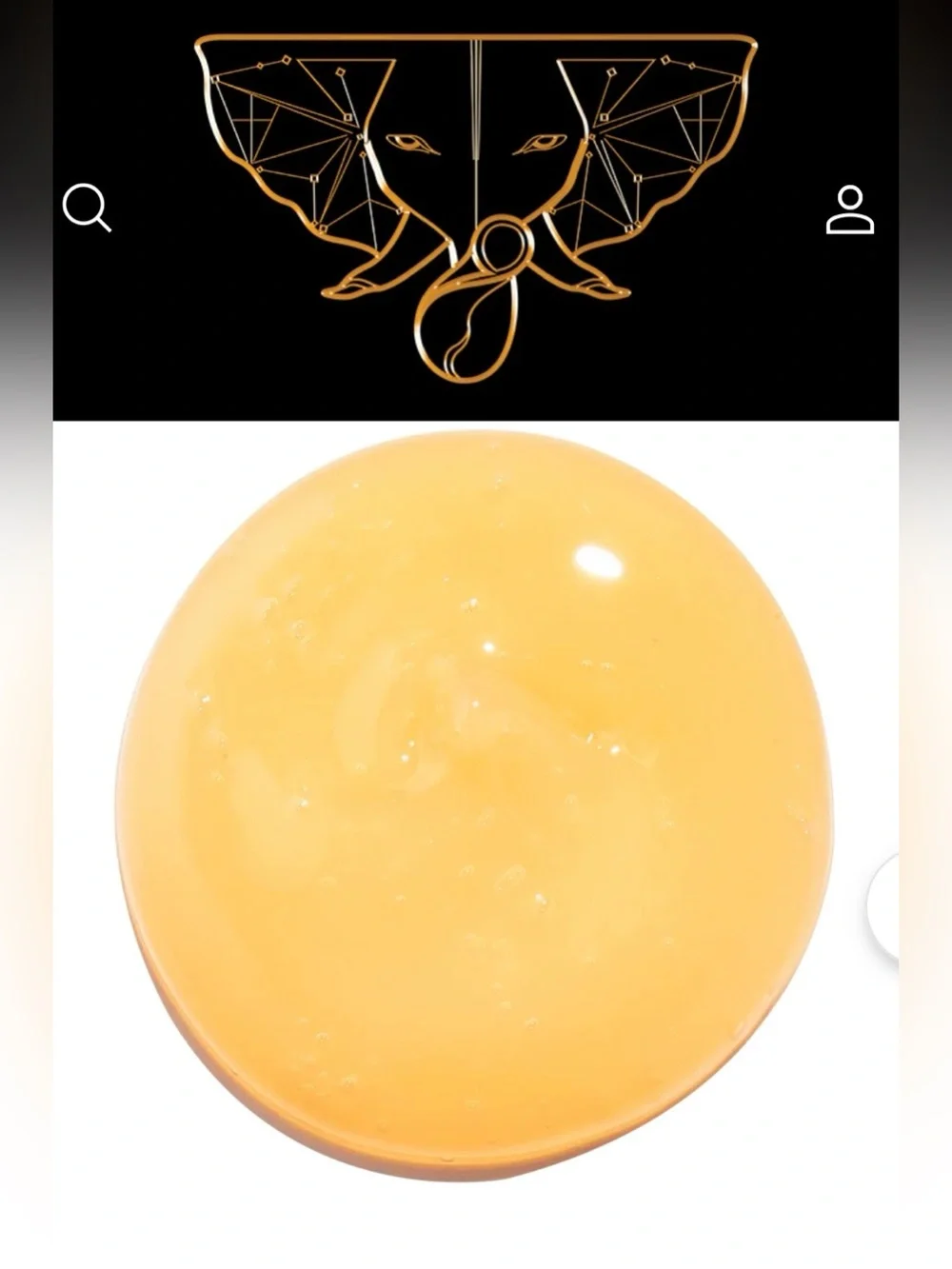 Rokael Beauty Rebirth Tinted Whipped Lip Oil color Gold In Milk sheer glowy gold